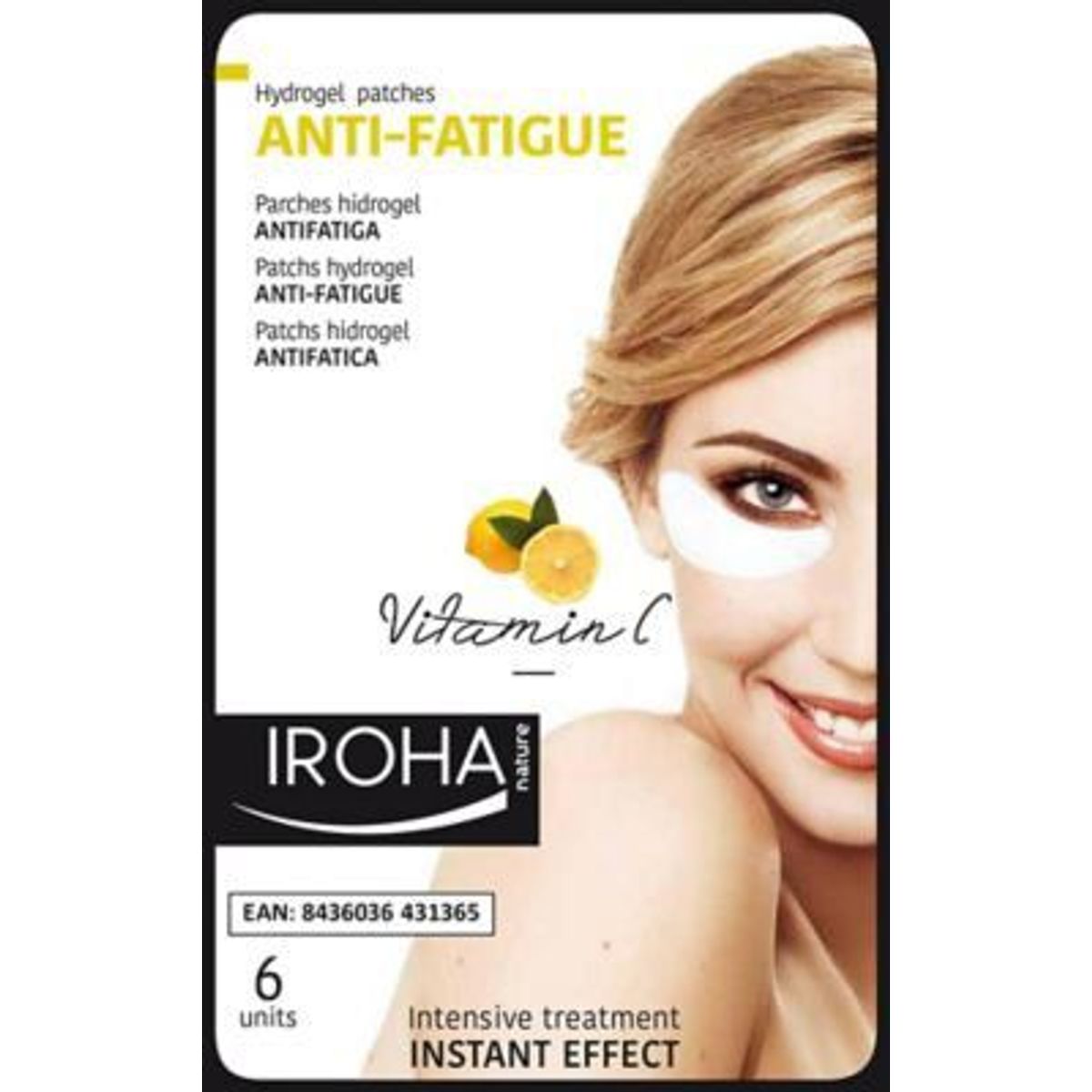 IROHA - Parches para Ojos Iroha Empaque 6 Und