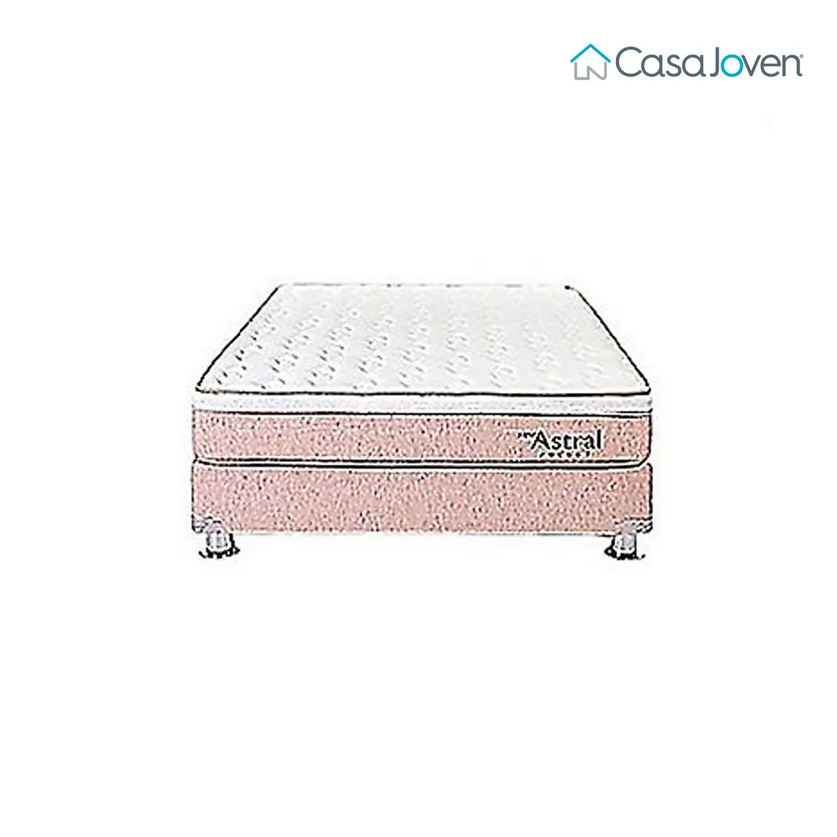 CASA JOVEN - Cama Astral Pocket 2 Plz