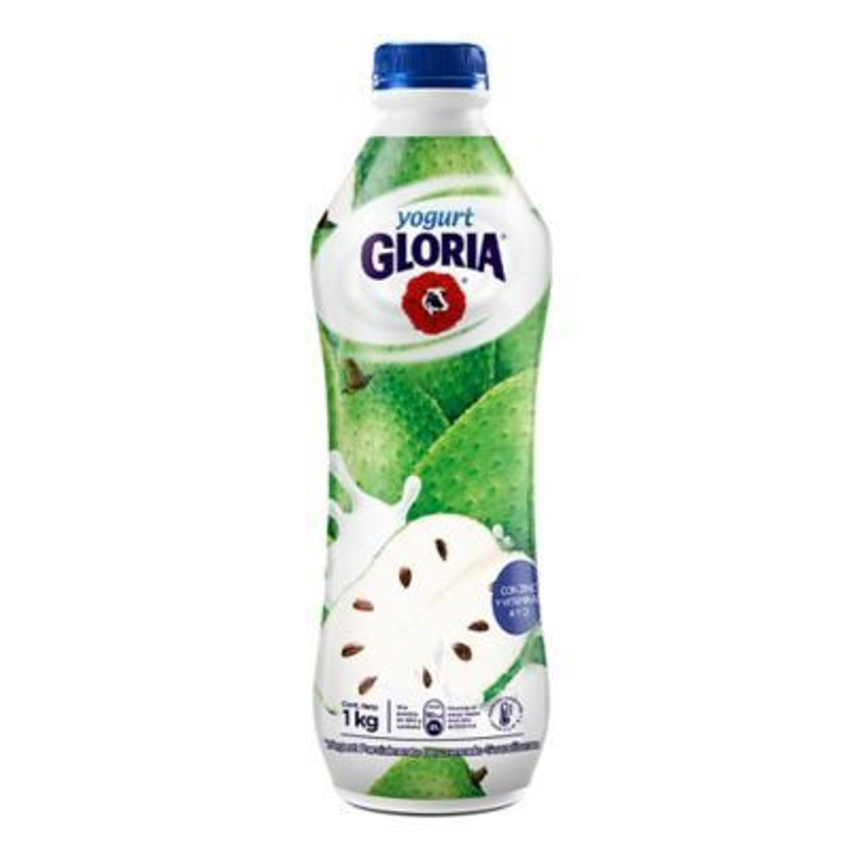 GLORIA - Yogurt Gloria Guanábana Botella 1 Kg