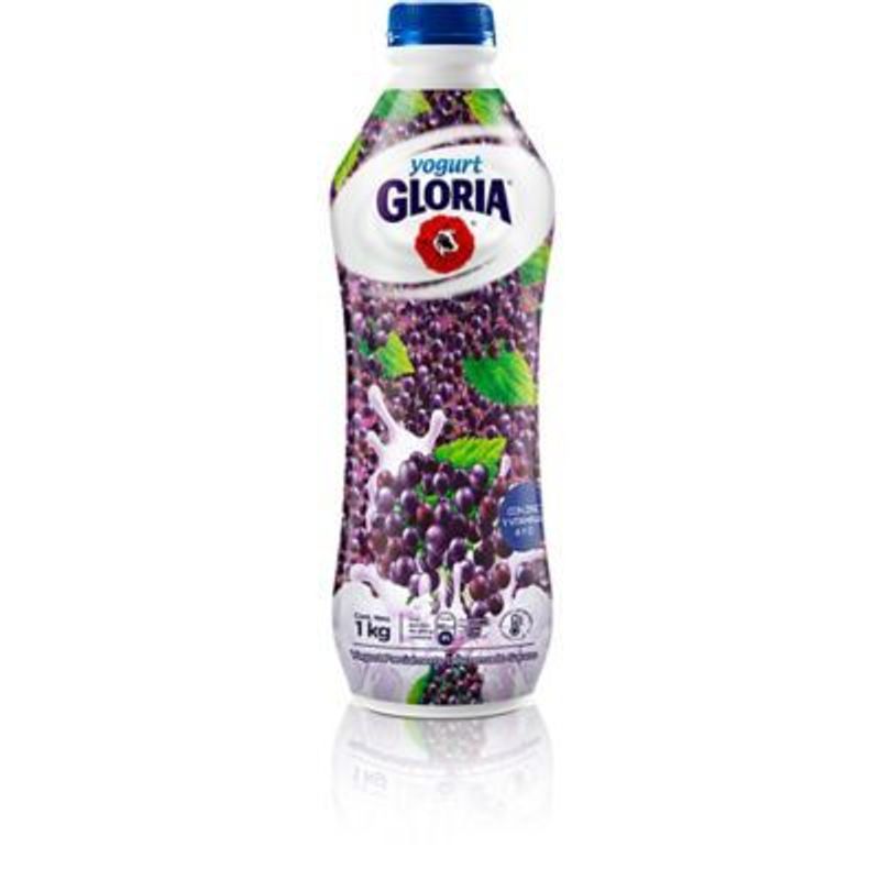 GLORIA - Yogurt Gloria Sauco Botella 1 Kg