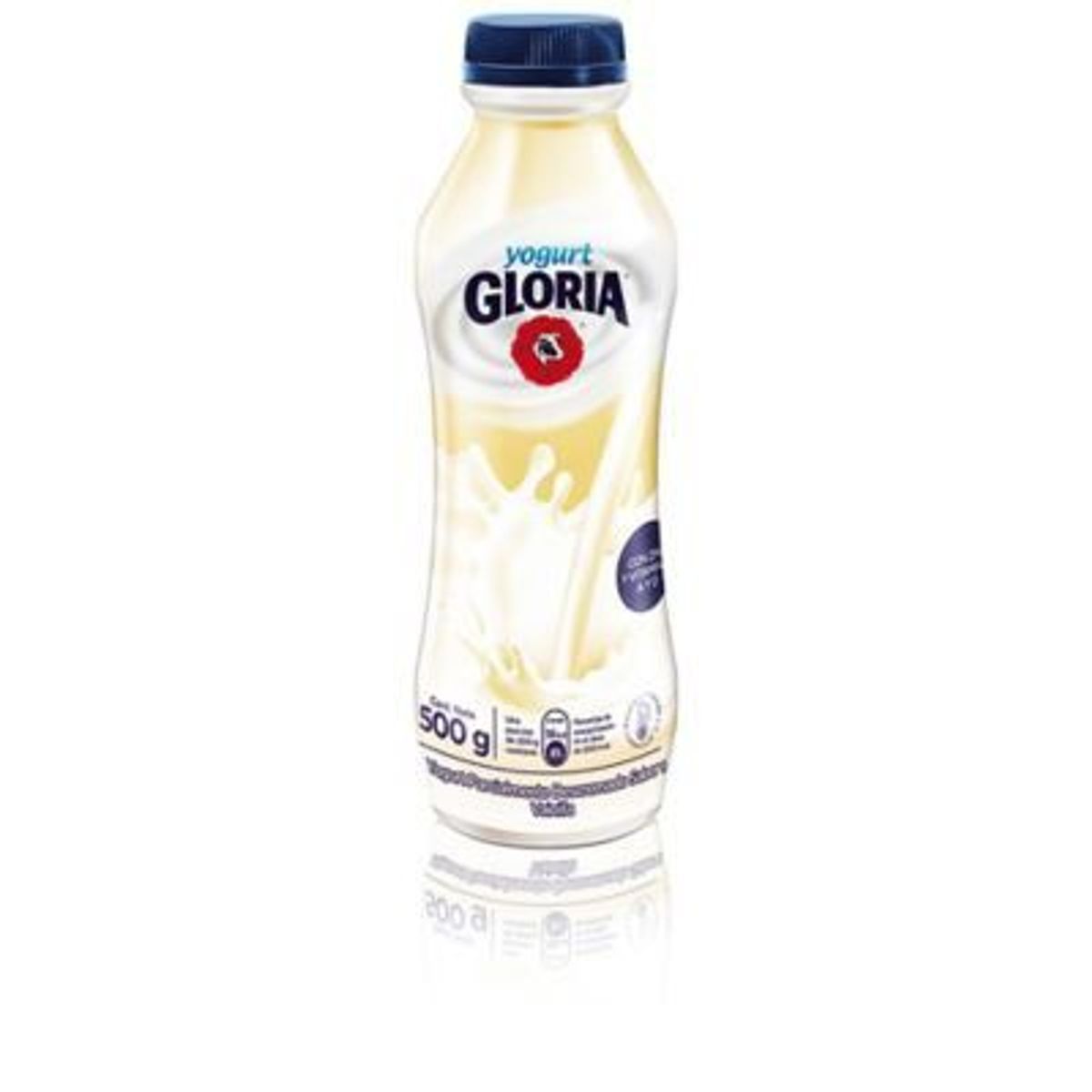 GLORIA - Yogurt Gloria Vainilla Botella 500 g