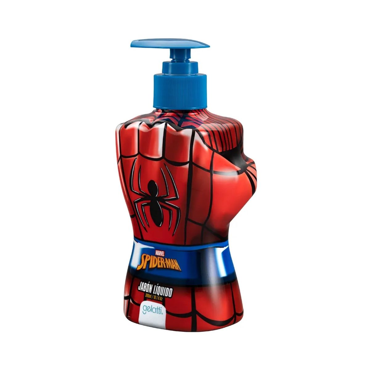 GELATTI - Jabón Líquido Gelatti Spiderman Envase 300 mL