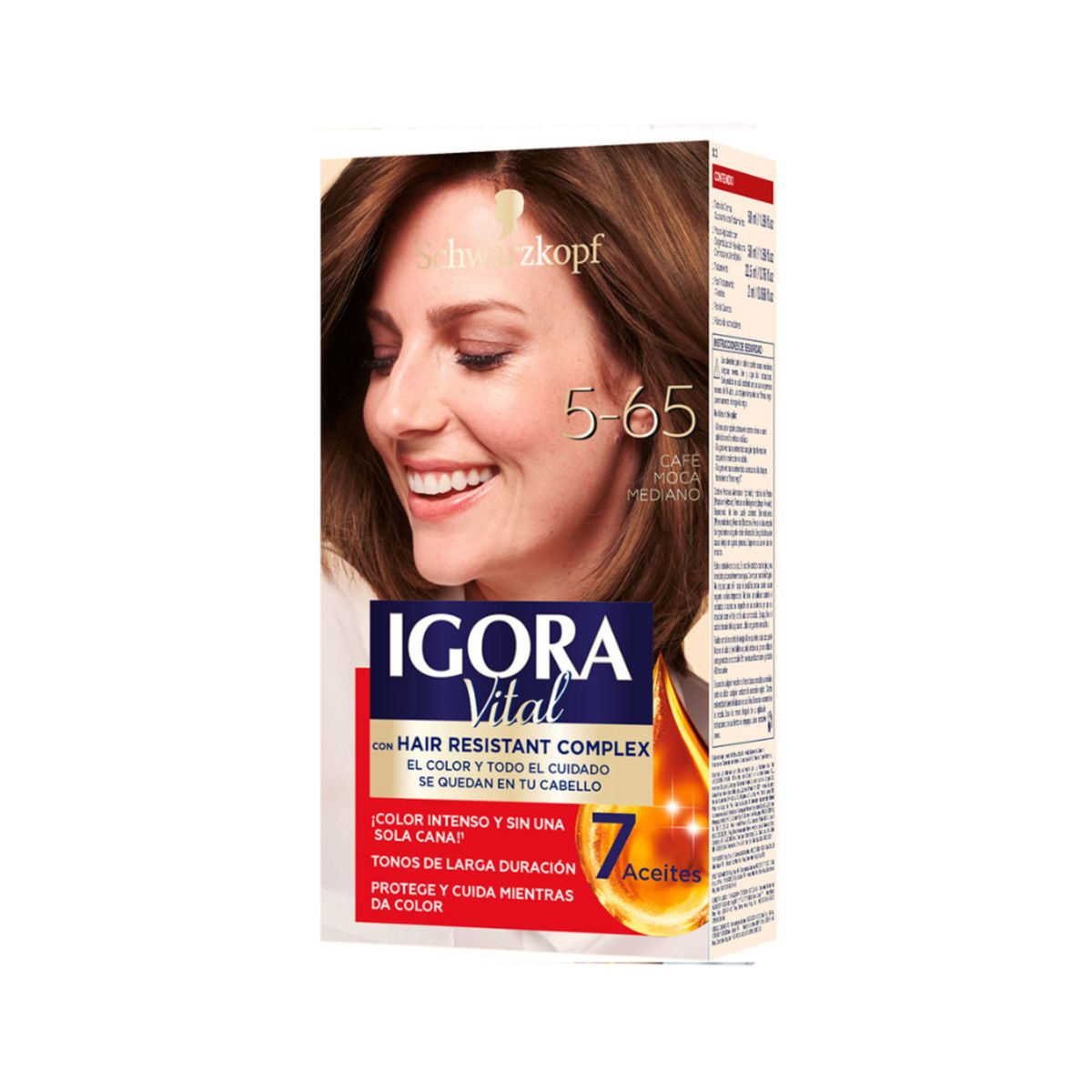 IGORA VITAL - Tinte Igora Vital Tono 5-65 Café Moca Mediano