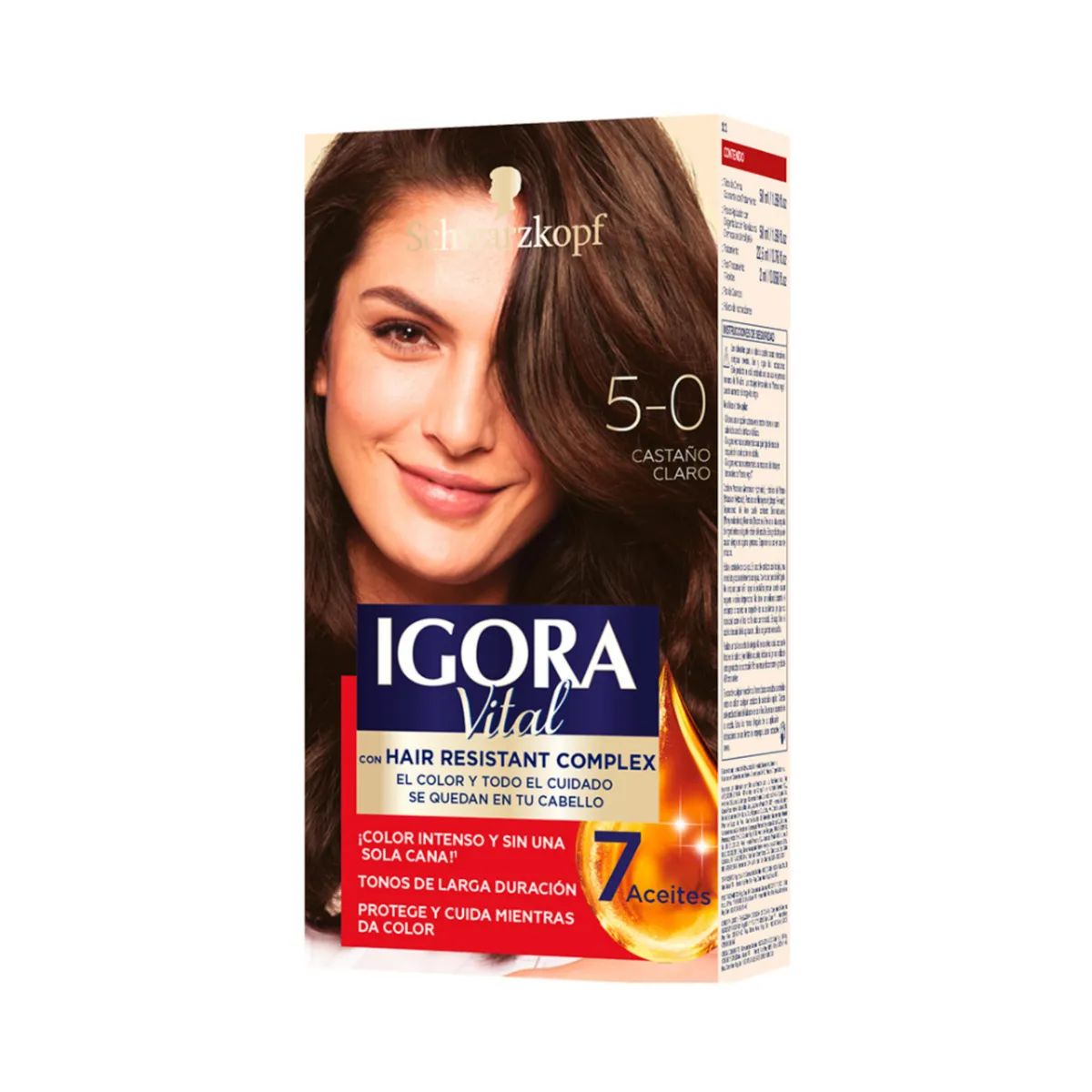 IGORA VITAL - Tinte Igora Vital Tono 5-0 Castaño Claro