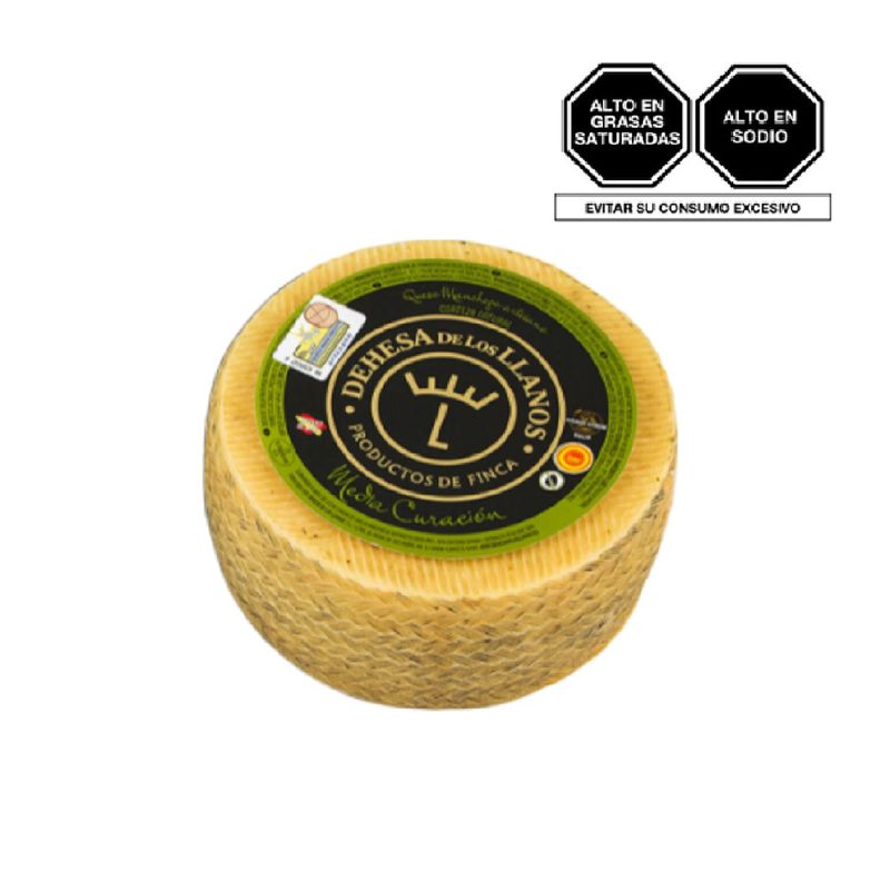 DEHESA DE LOS LLANOS - Queso Manchego Artesano Media Curacion Dehesa x kg