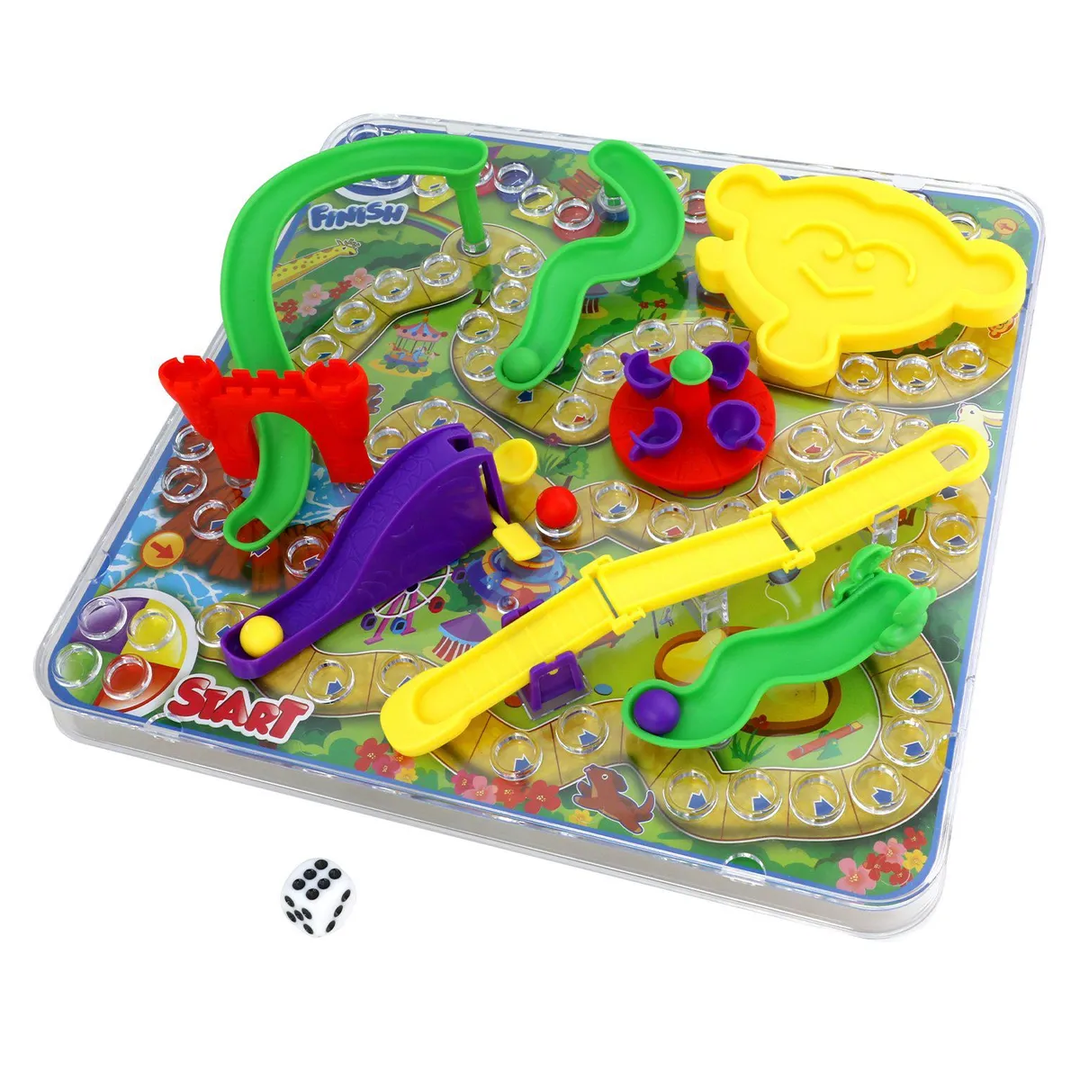 FUNVILLE - Juego 3D Escaleras y Serpientes