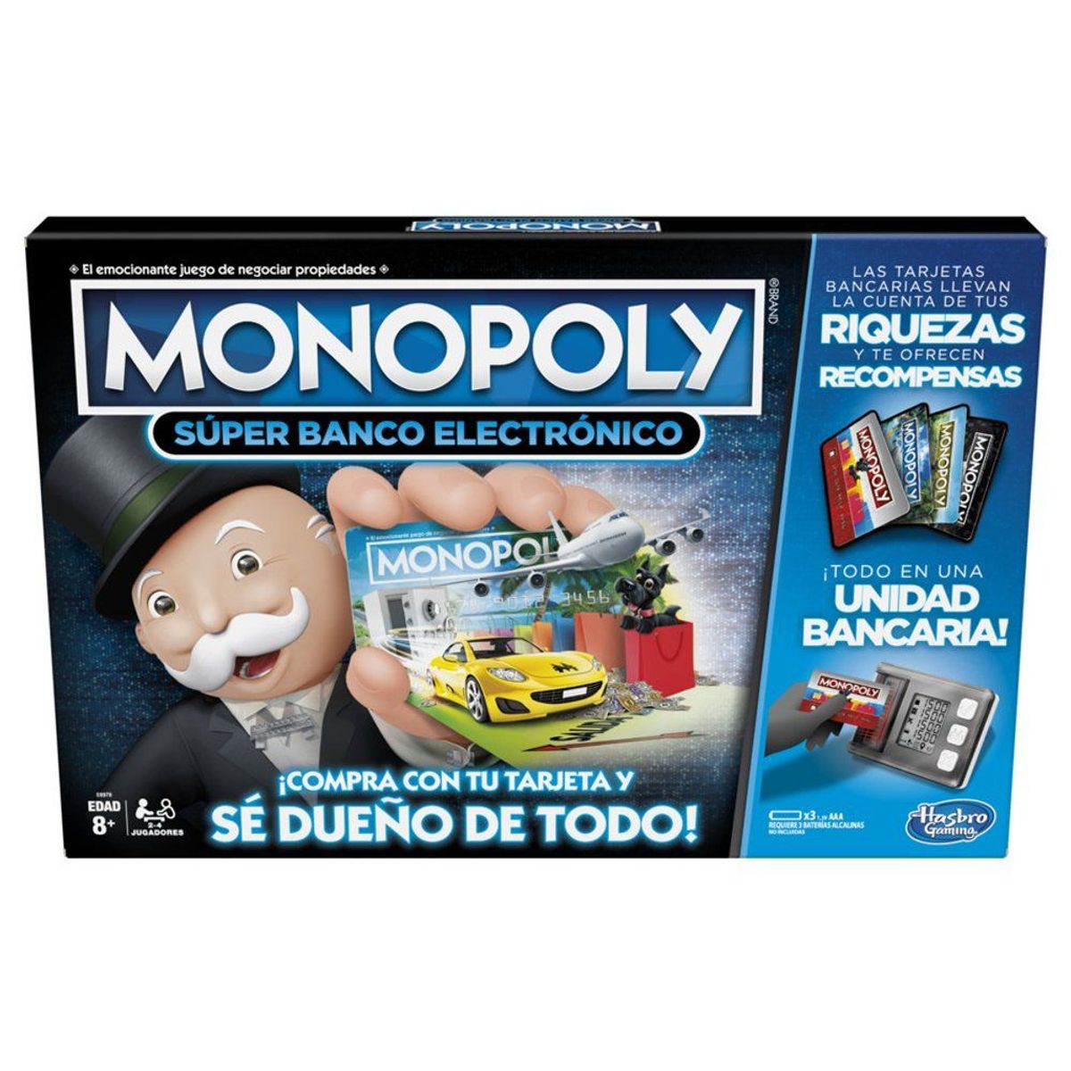 MONOPOLY - Juego De Mesa Monopoly Súper Banco Electrónico