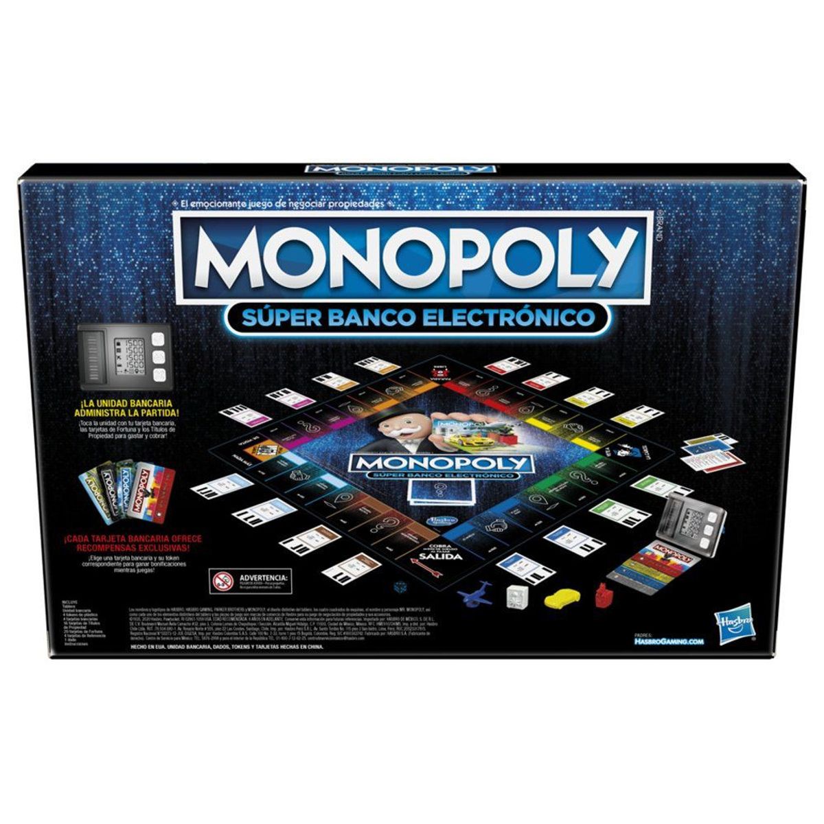 MONOPOLY - Juego De Mesa Monopoly Súper Banco Electrónico