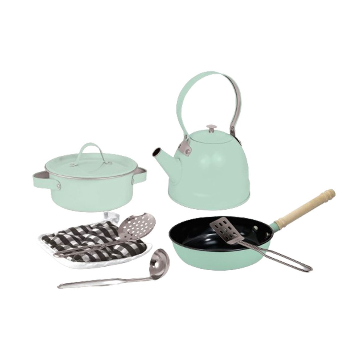 CHAMPION - Bateria de Cocina Aqua 9 Pzas