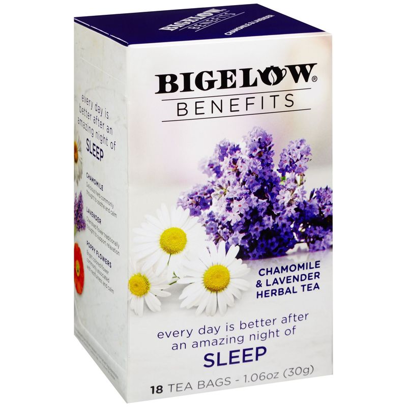 BIGELOW - Té Bigelow de Manzanilla y Lavanda Caja 18 Filtrantes