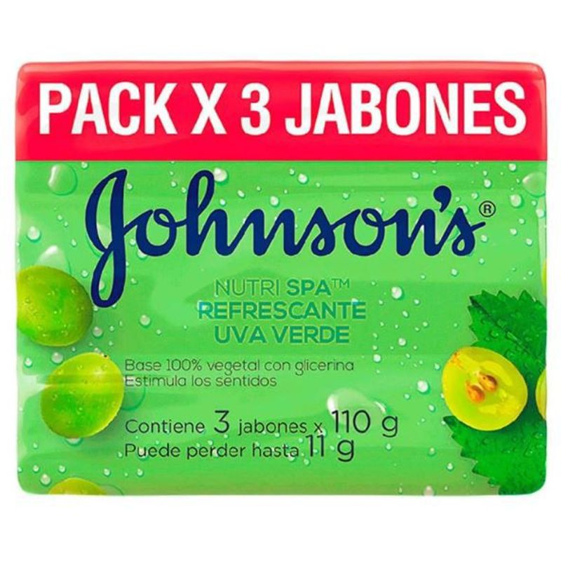 TOTTUS - Jabon Tottus Barra Refrescante Uva Empaque 3 Und