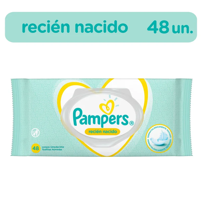 PAMPERS - Toallitas Húmedas Pampers Recién Nacido 48 Unidades