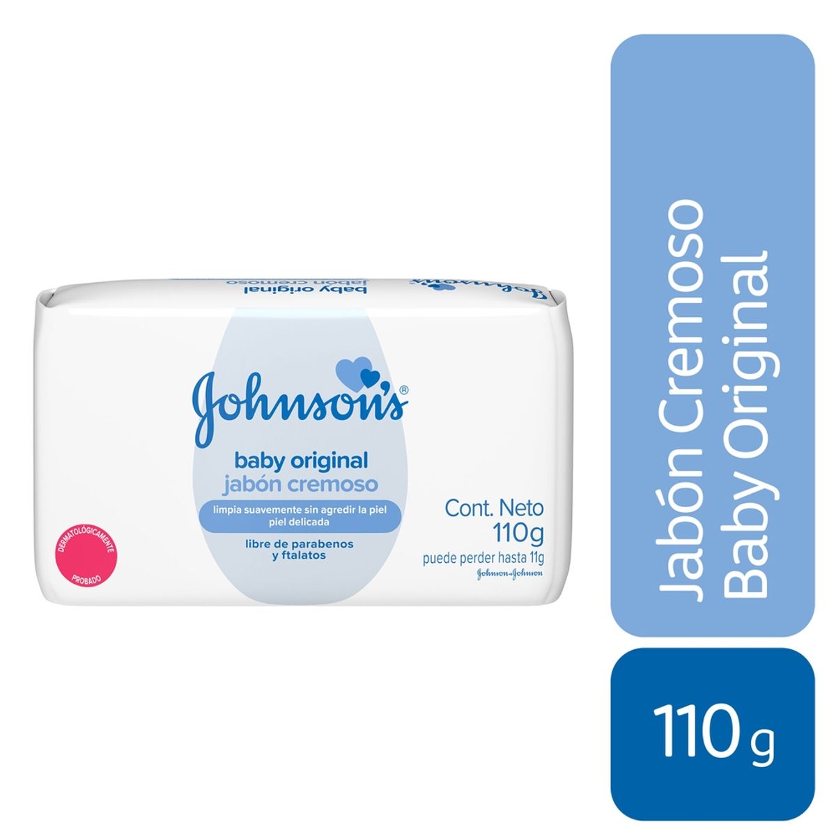 JOHNSONS BABY - Jabón en Barra Johnsons Baby Original Empaque 110 g