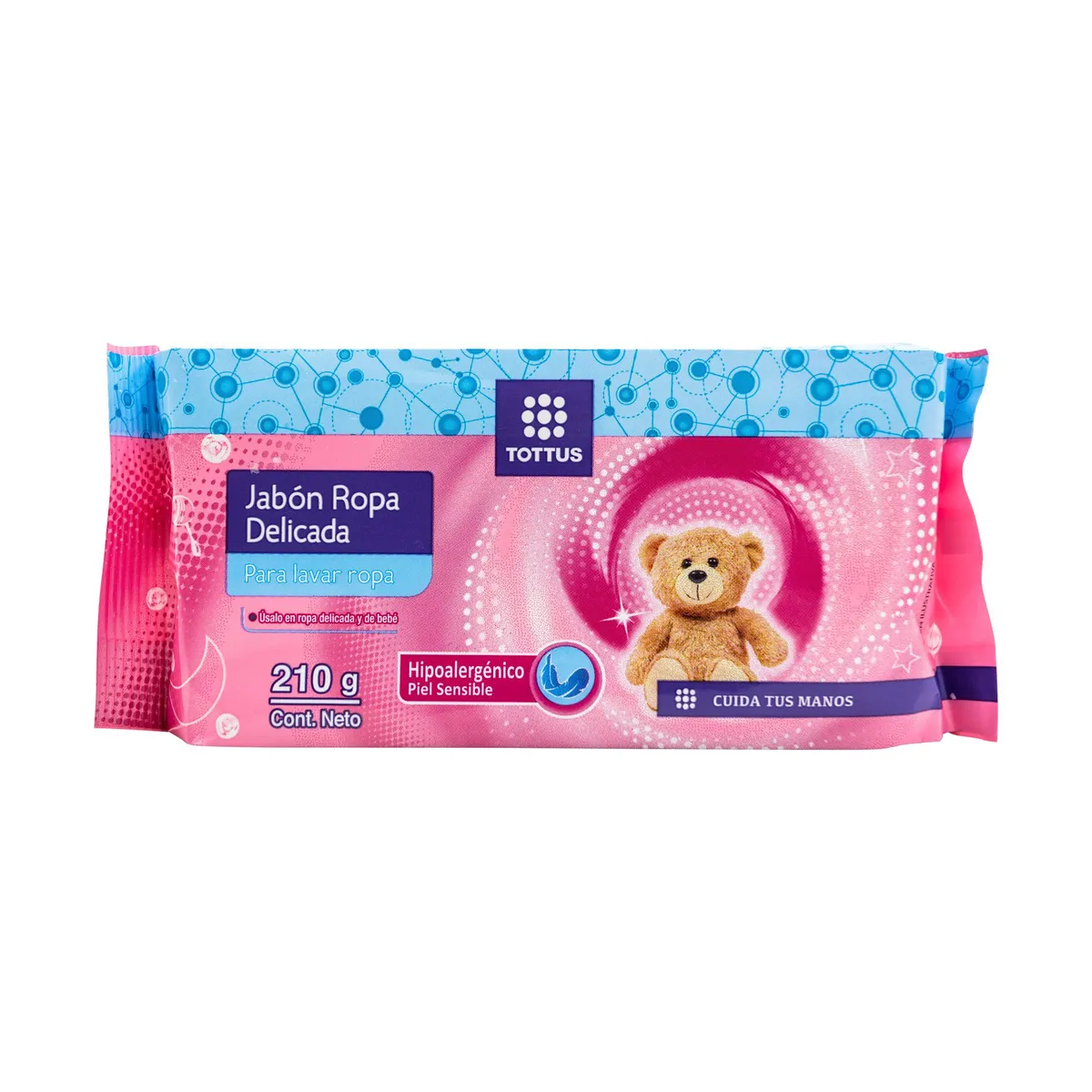 TOTTUS - Jabón para Ropa Delicada Tottus Empaque 210 g