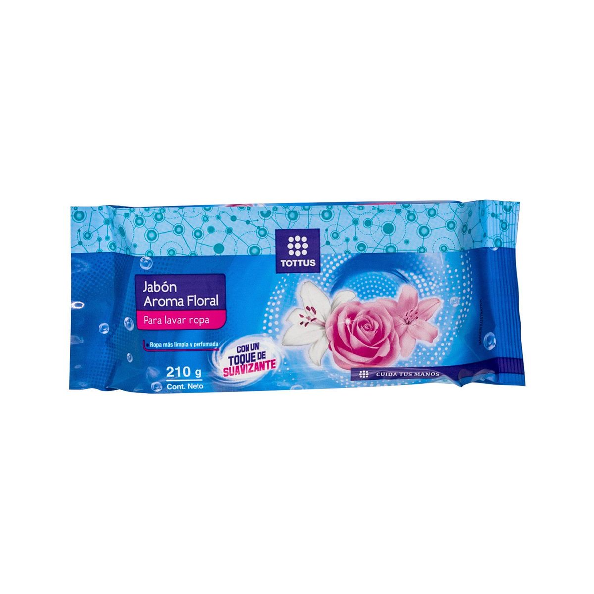 TOTTUS - Jabón de Lavar Tottus Aroma Floral Empaque 210 g