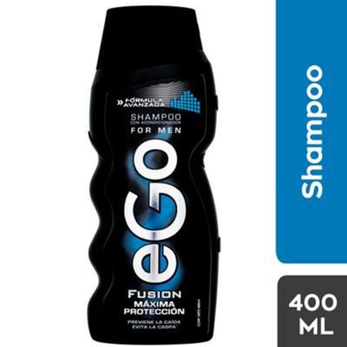 EGO - Shampoo 2 en 1 Ego Men Fusion Botella 400 mL