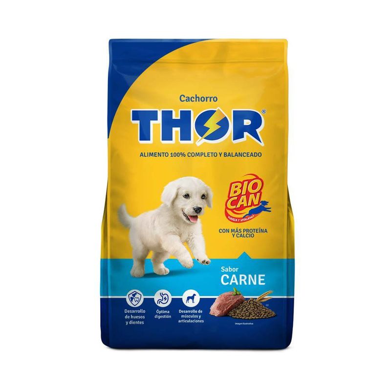 THOR - Comida para Perros Thor Cachorros Sabor Carne 10 kg