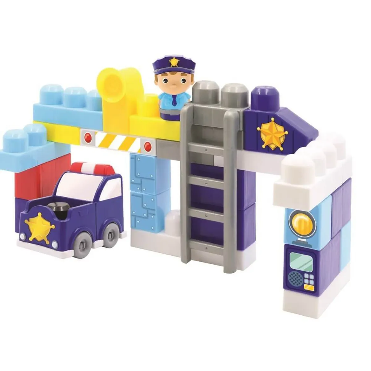 HAPPY LINE - Bloques Maxi Policía 31 Pzs