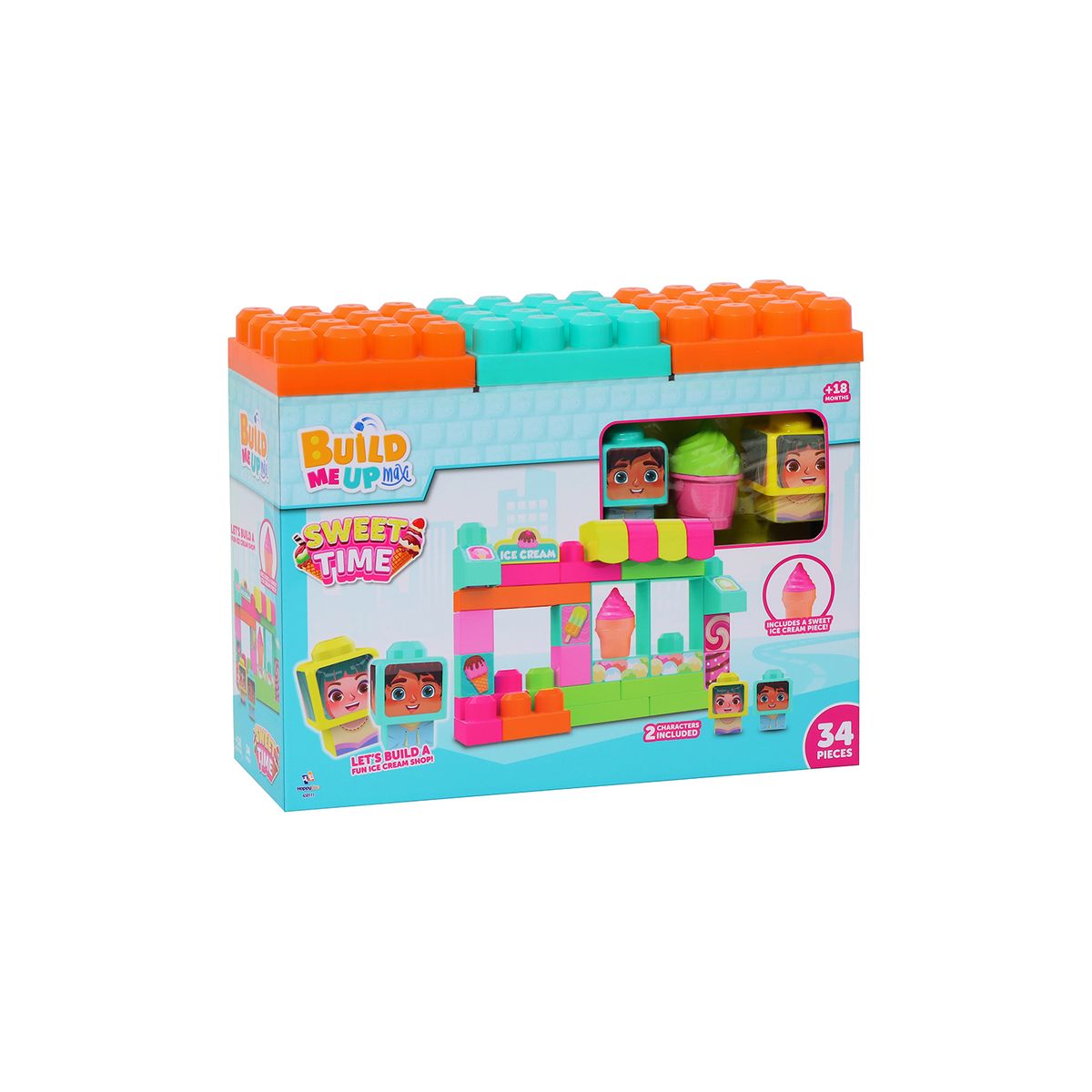 HAPPY LINE - Bloques Maxi Heladería 32 Pzas