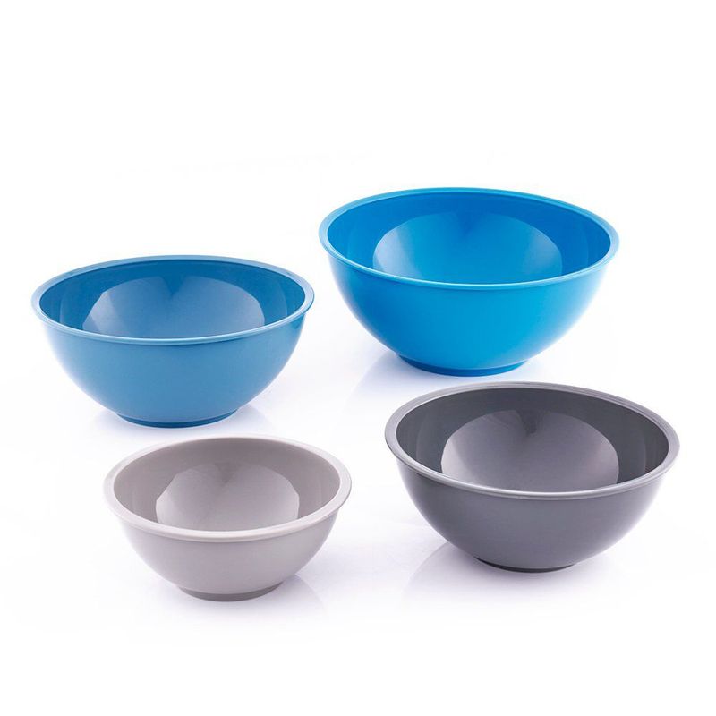 CASA JOVEN - SET X 4 BOLOS MEZCLADORES PLASTICO