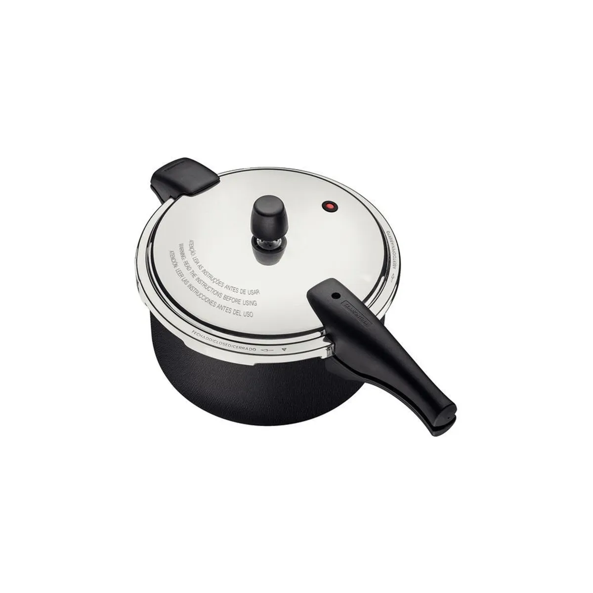 TRAMONTINA - Olla a Presión Vancouver Negro 6L