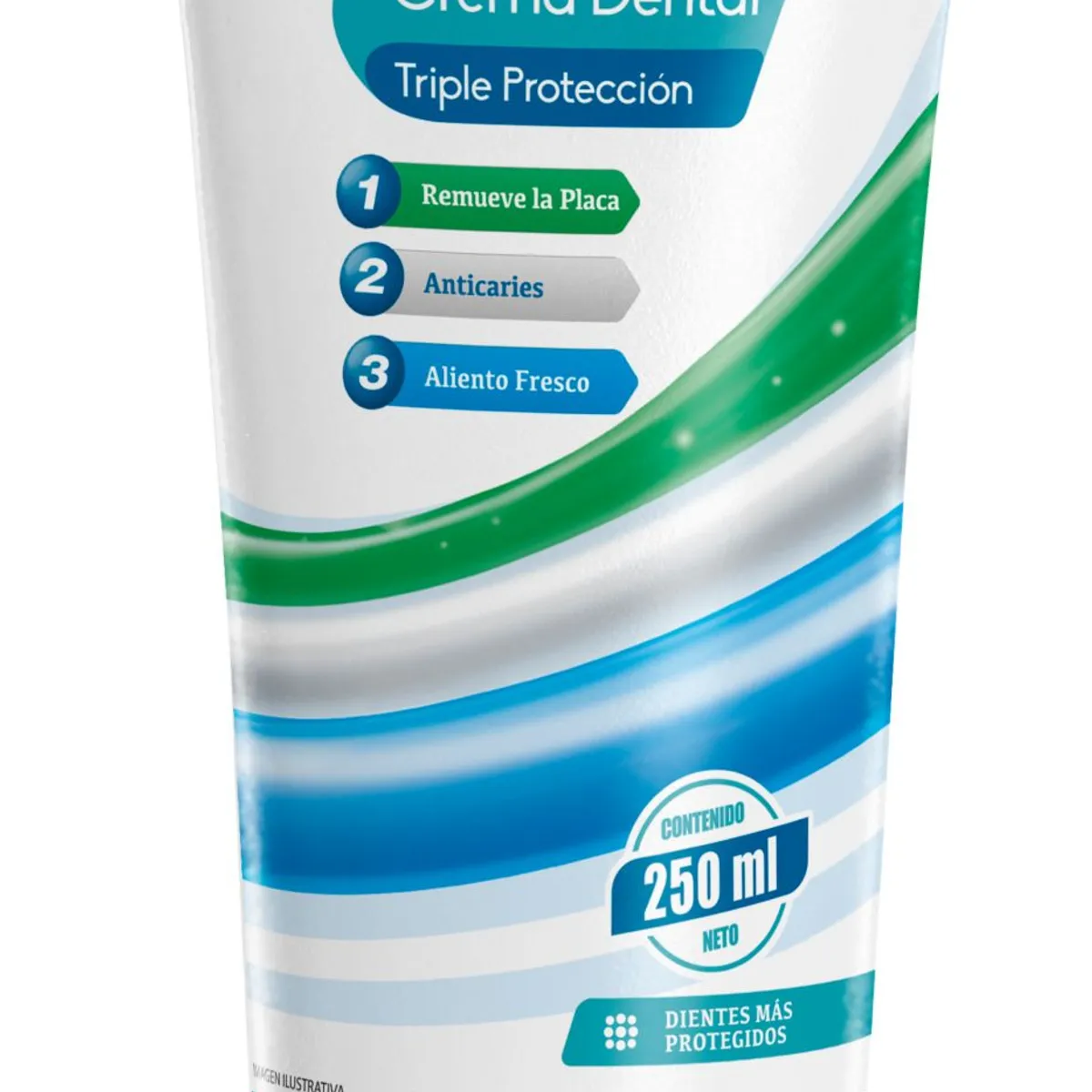 TOTTUS - Crema Dental Tottus Triple Protección Envase 250 mL