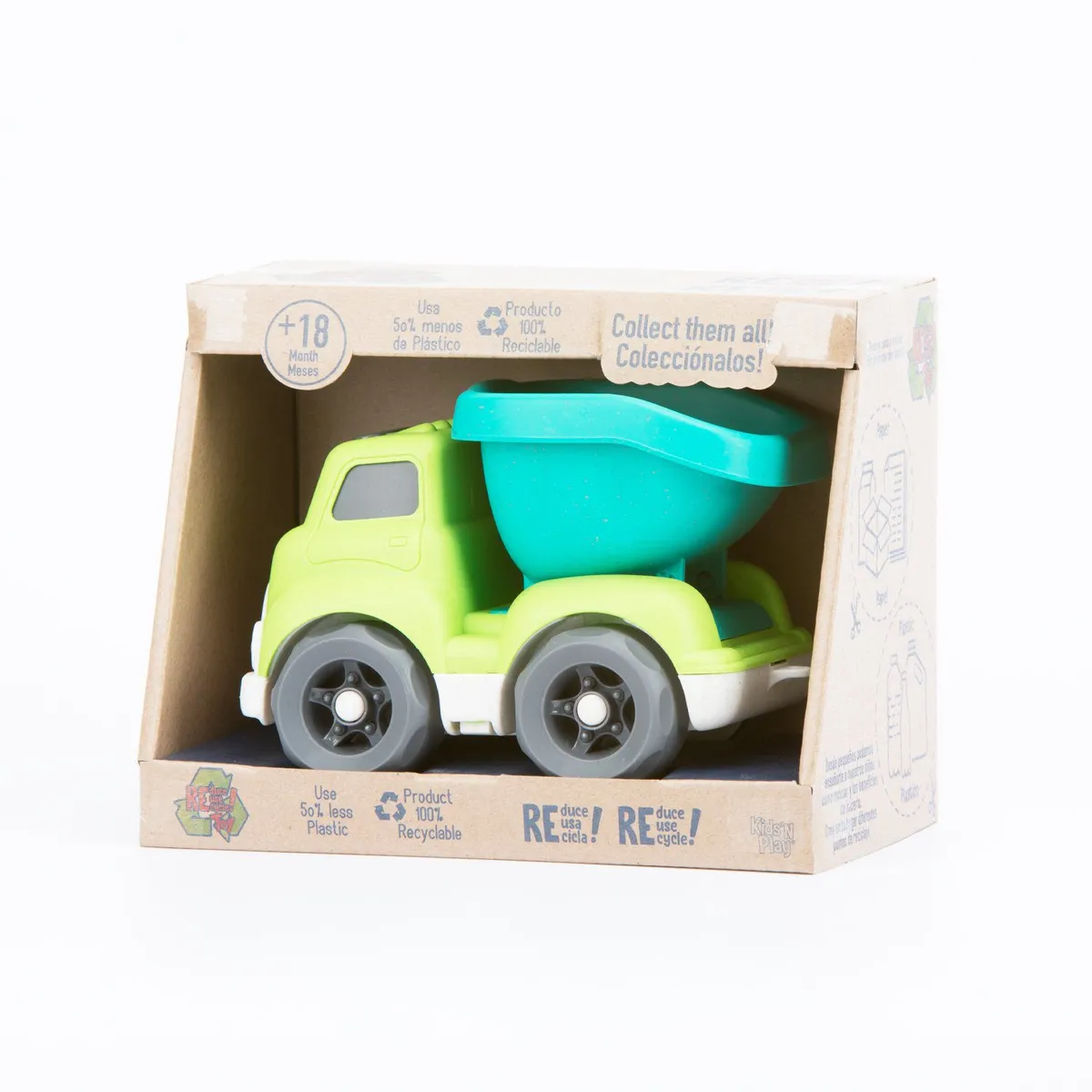 KIDS - Eco Camión con Tolva Preescolar 16 cm