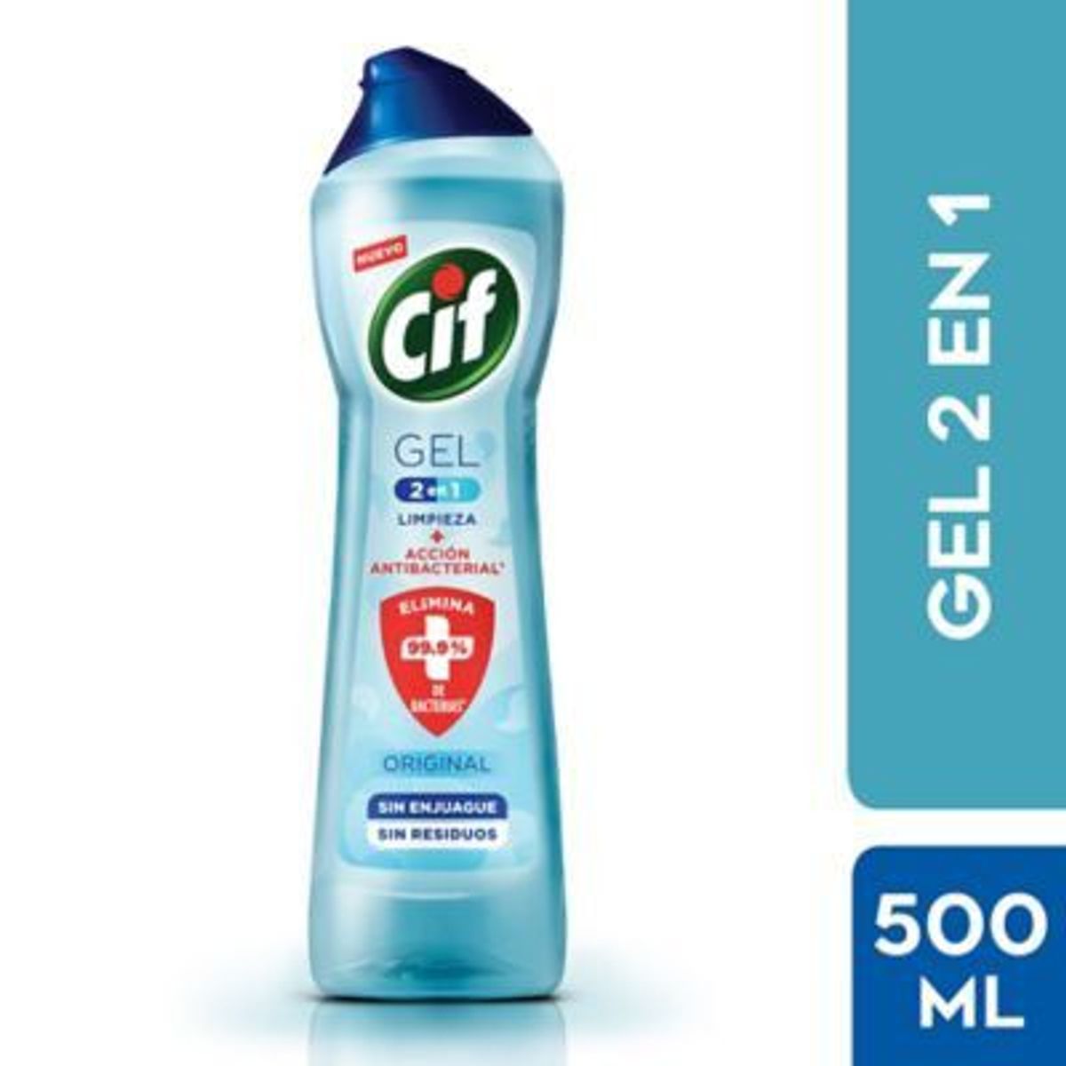 CIF - LIMPIADOR GEL CIF ORIGINAL 2EN1 S/ENJUAGUE X500ML