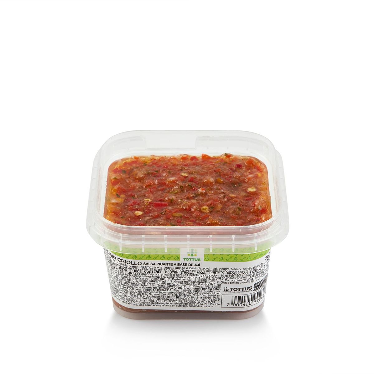 TOTTUS ORIGENES - Ají Limo Criollo Tottus Origenes Envase 250 g