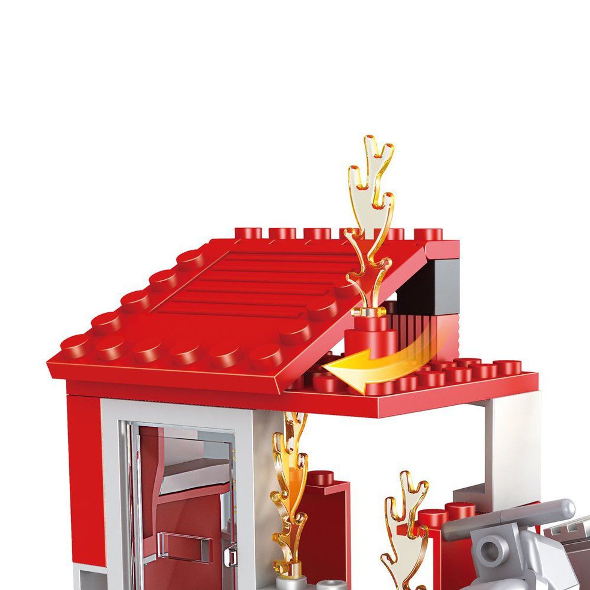 COGO - Bloques Camión Bombero Mediano 184 Pzs