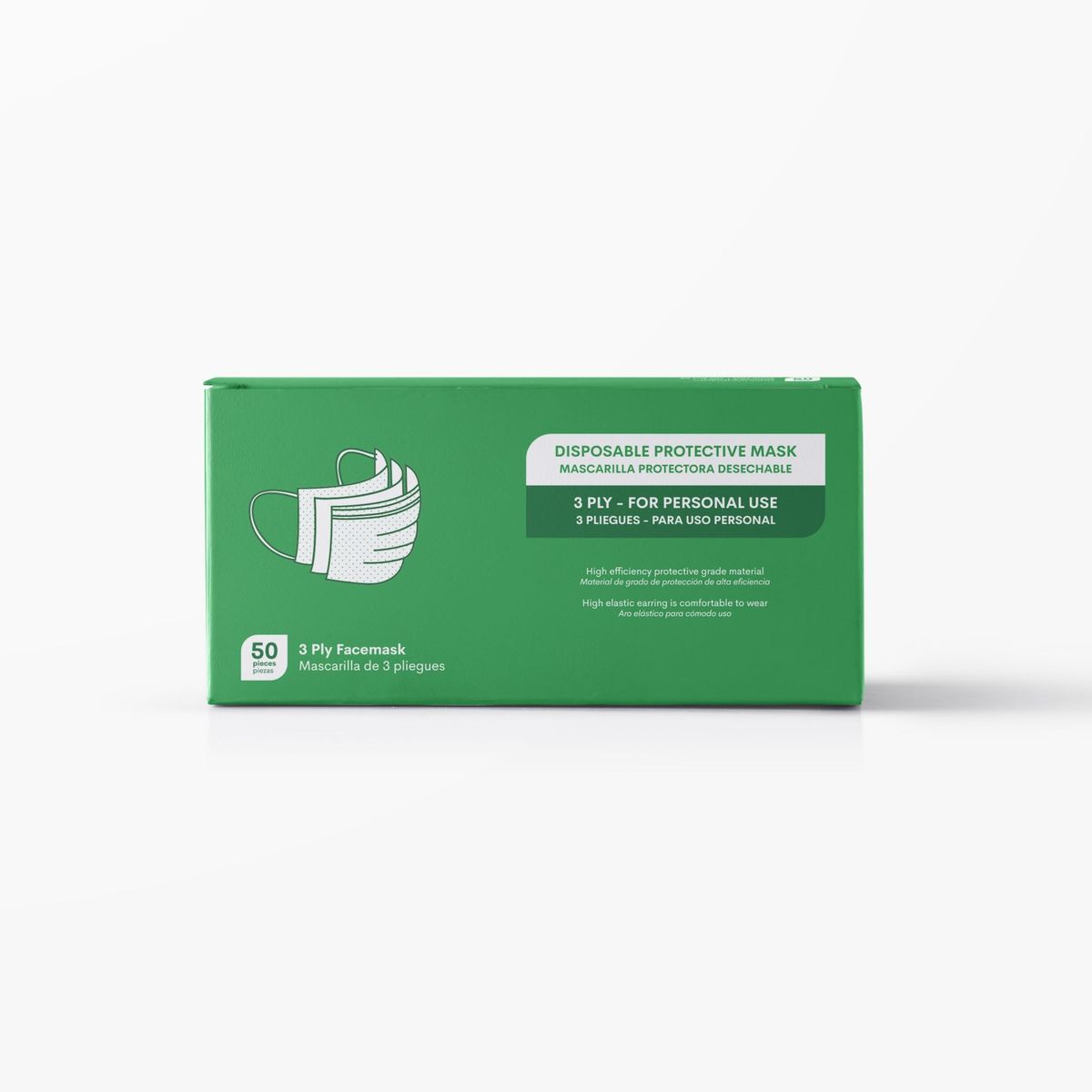 CLEAN BREATH - MASCARILLA DESECHABLE 3 CAPAS