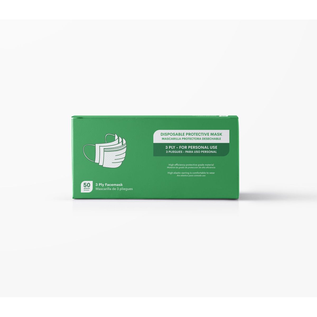 CLEAN BREATH - MASCARILLA DESECHABLE 3 CAPAS
