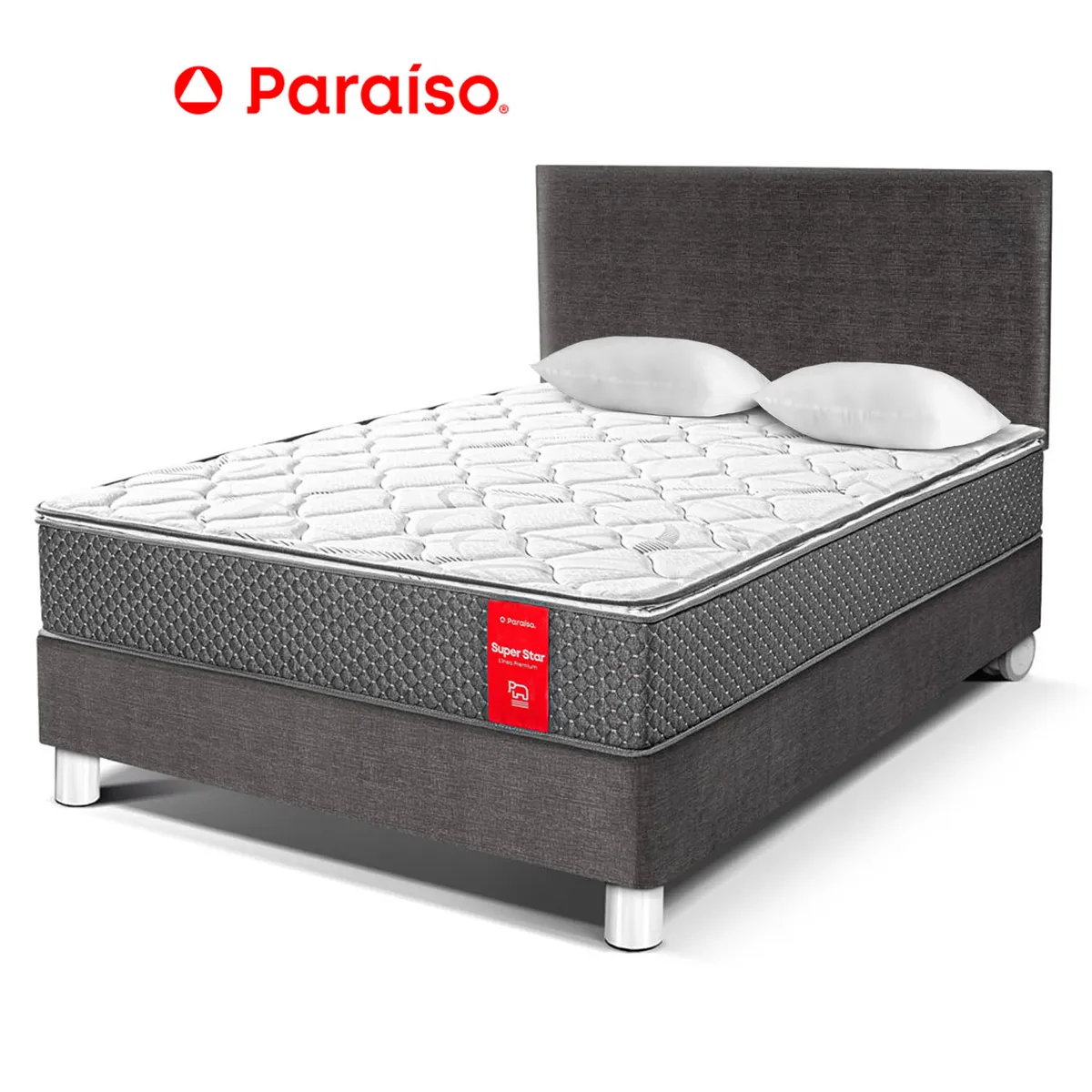 PARAISO - Dormitorio Super Star 2 Plz Acero