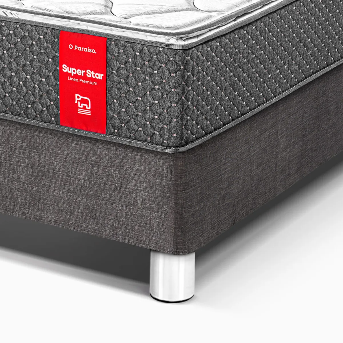 PARAISO - Dormitorio Super Star 2 Plz Acero