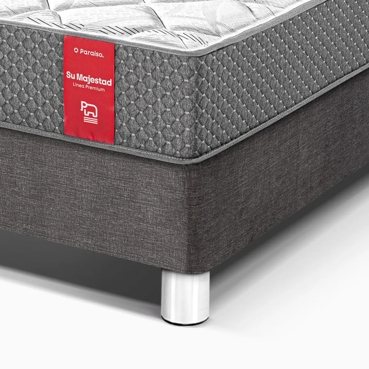 PARAISO - Dormitorio Su Majestad 2 Plz Acero