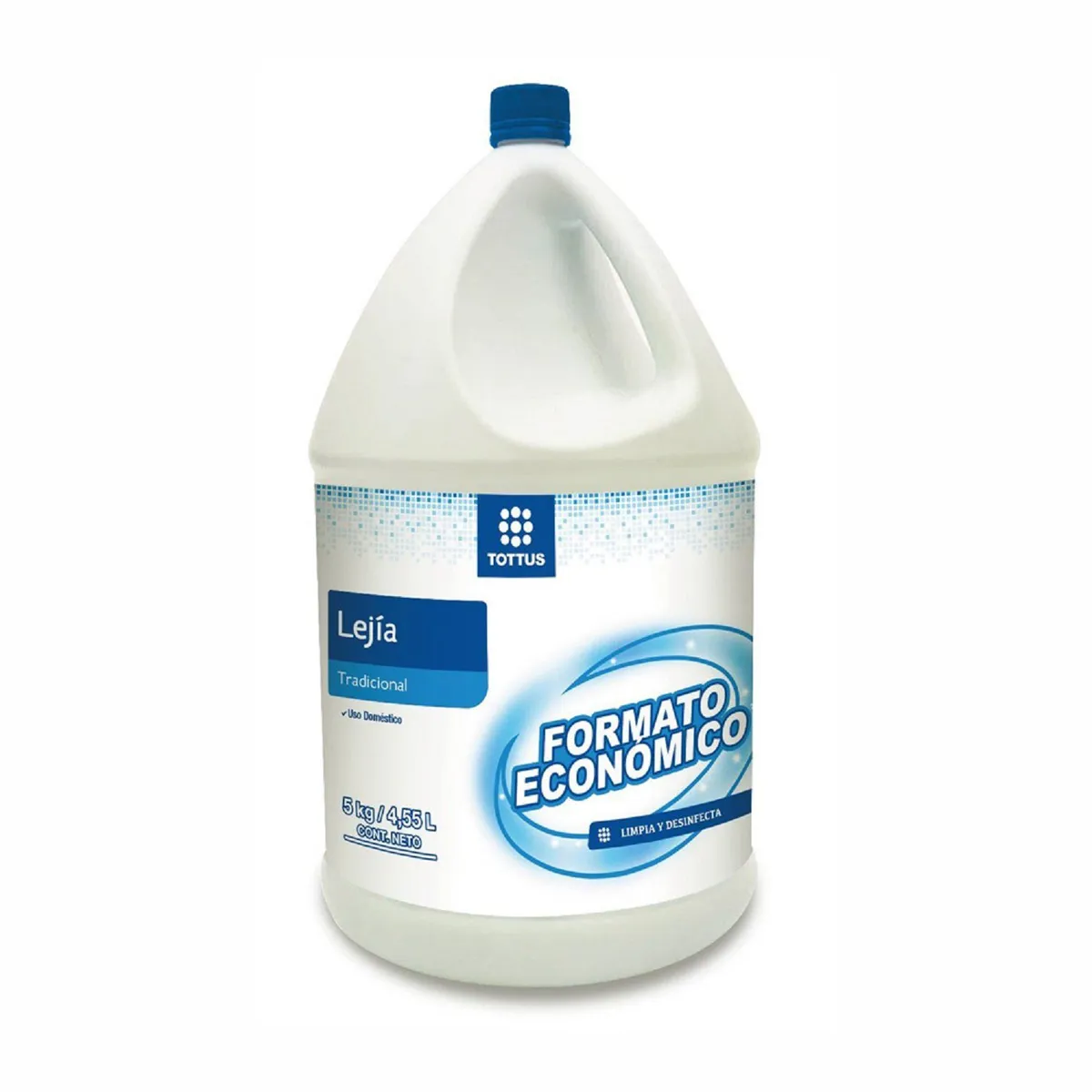 TOTTUS - Lejía Tradicional Tottus Botella 5 Kg