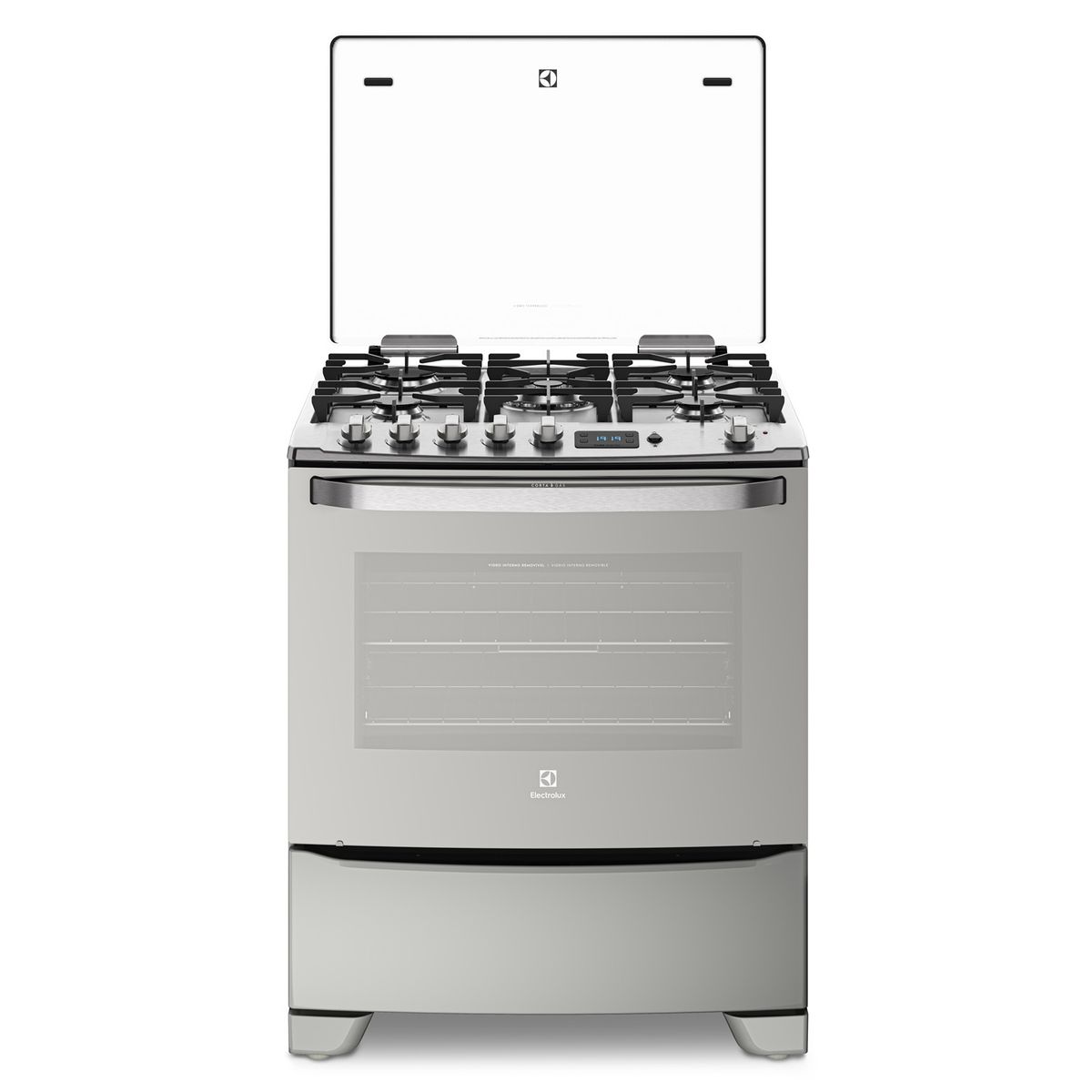 ELECTROLUX - Cocina a Gas 30 76Gsr Dig Inox 5H