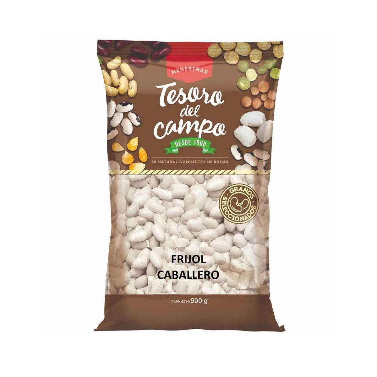 TESORO DEL CAMPO - Frijol Caballero Tesoro del Campo Menestra Bolsa 500 g
