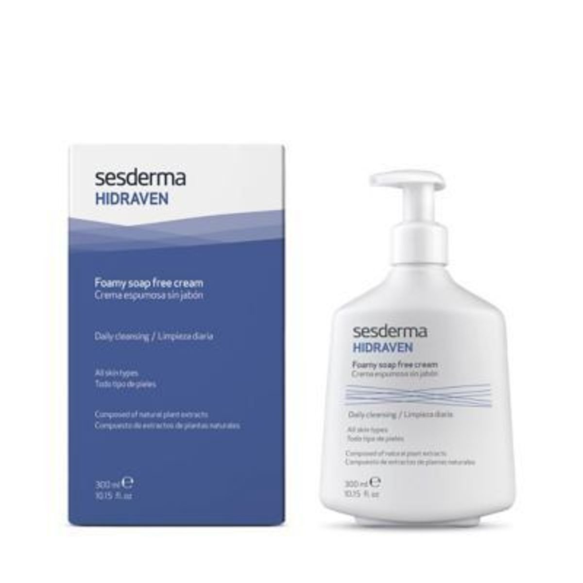 SESDERMA - Crema Espumosa Sesderma Hidraven Sin Jabón Envase 300 mL