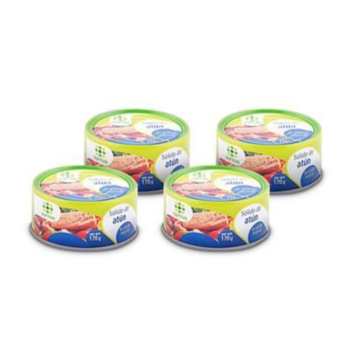 TOTTUS - COMBO SOLIDO DE ATUN TOTTUS EN ACEITE X 170G