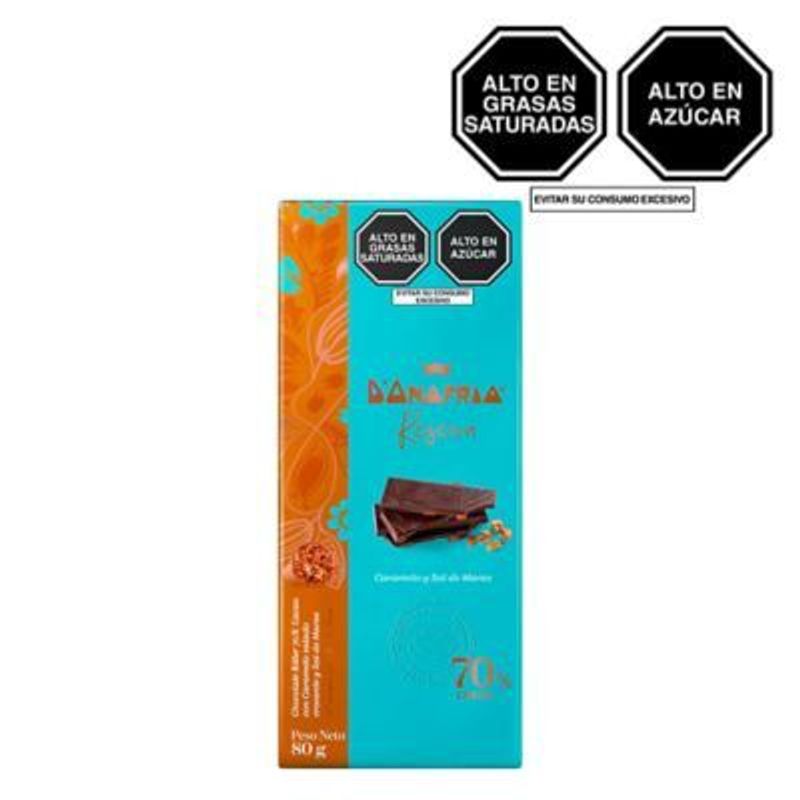 DONOFRIO - CHOCOL DONOFRIO RESERV BITT70CACAO CRMEL SAL 80G