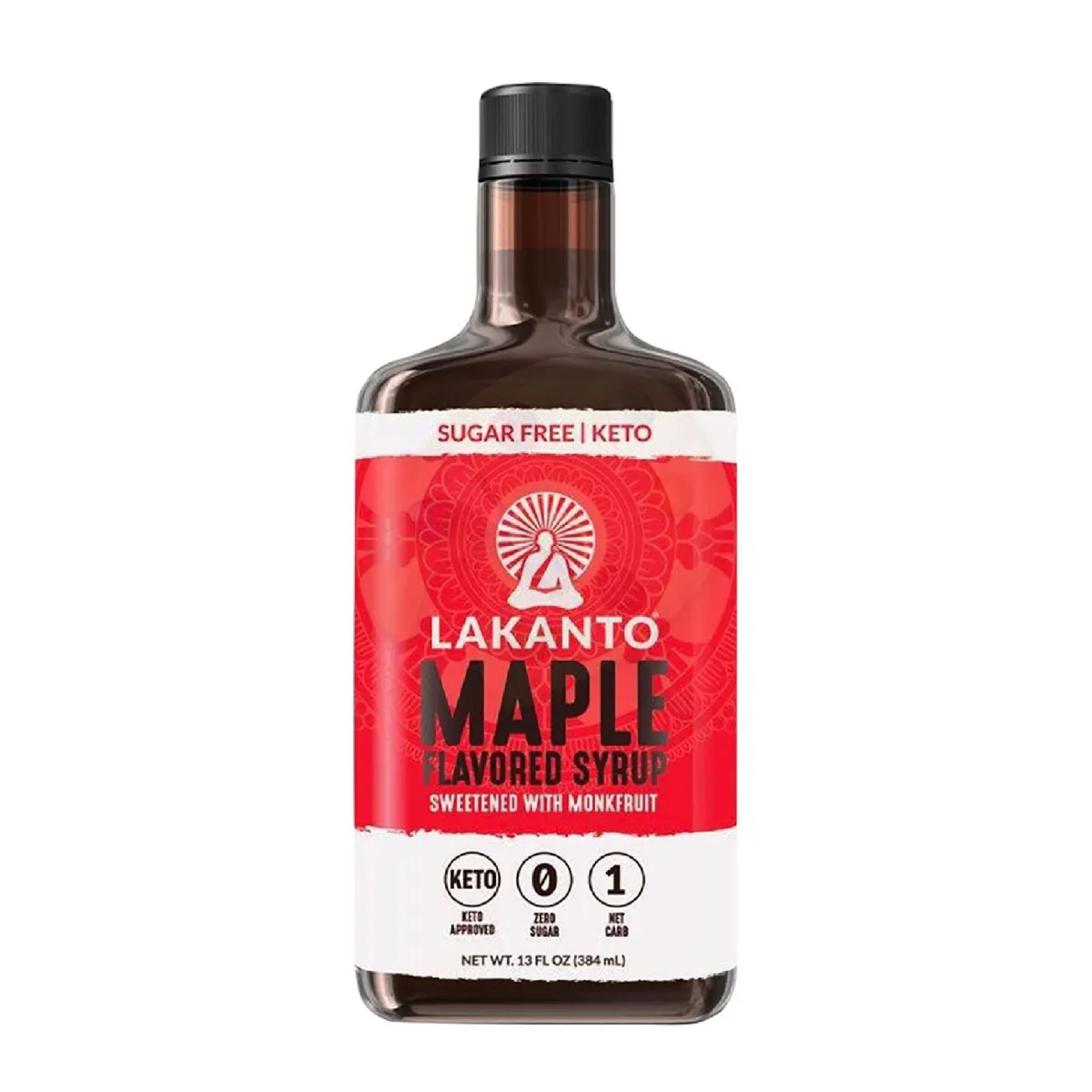 LAKANTO - Maple Flavored Syrup Lakanto Botella 340 mL