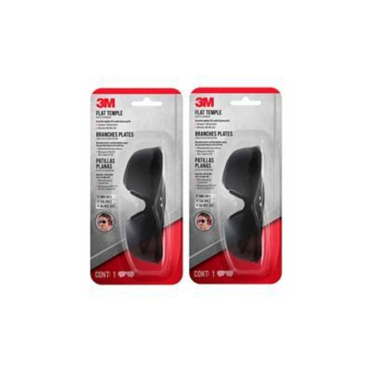 3M - Combo Lentes de Seguridad Luna Oscura 3M