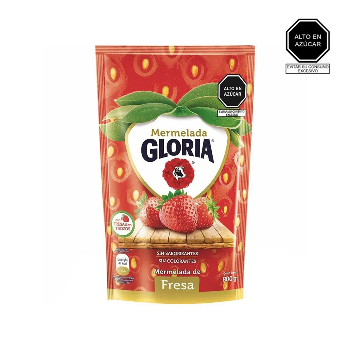 GLORIA - Mermelada de Fresa Gloria 800 g