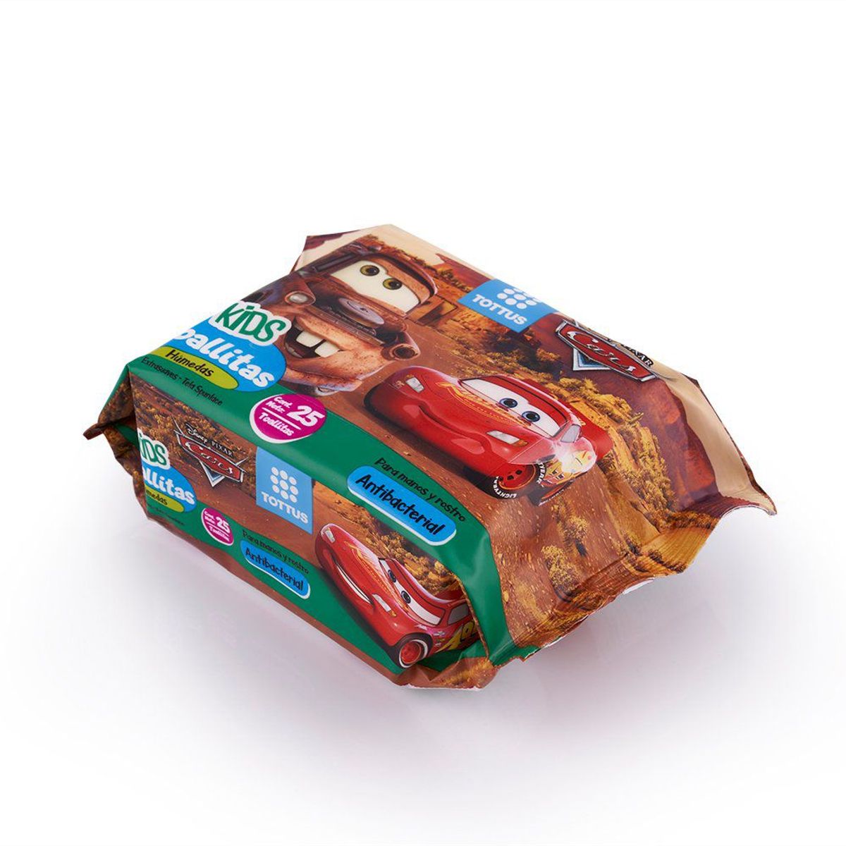 TOTTUS - Toallitas Húmedas Tottus Kids Cars Empaque 25 Und