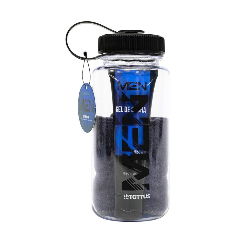 TOTTUS - SET DEPORTIVO MEN BOTELLA+GD50ML+TOALLA XMAS TOTT