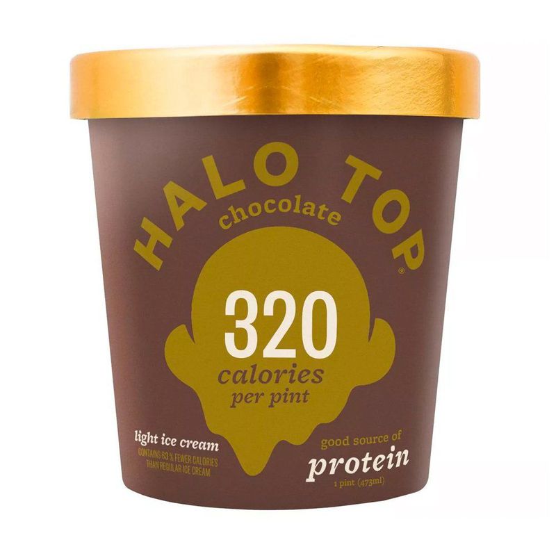 HALO TOP ICE CREAM - Helado con Chocolate 473 mL