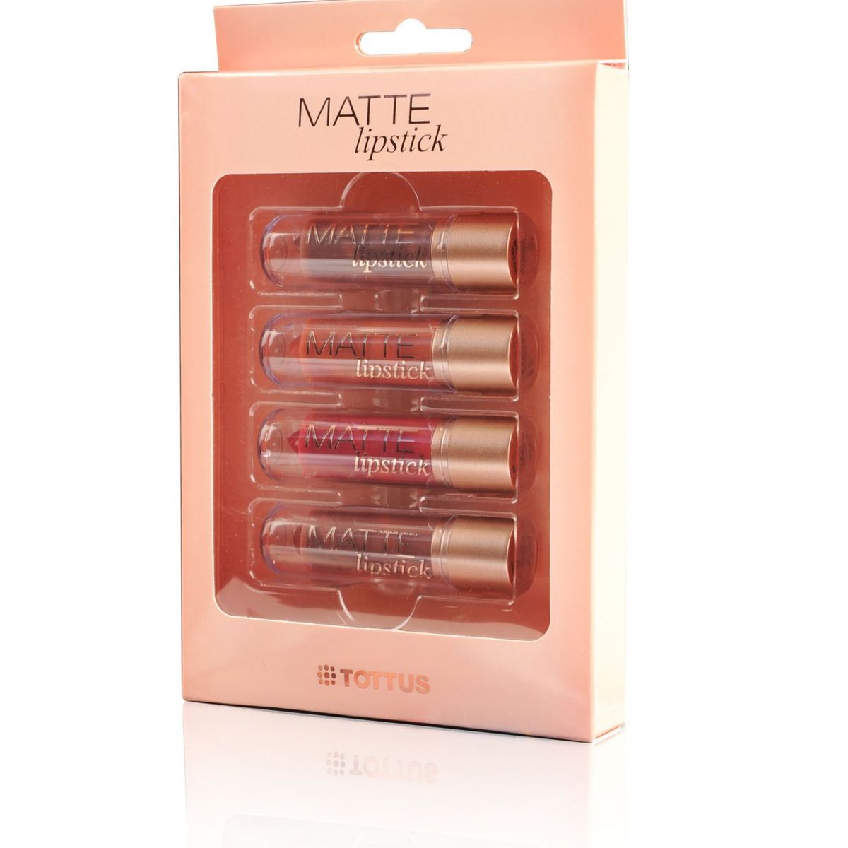 TOTTUS - Set de 4 Labiales Tottus