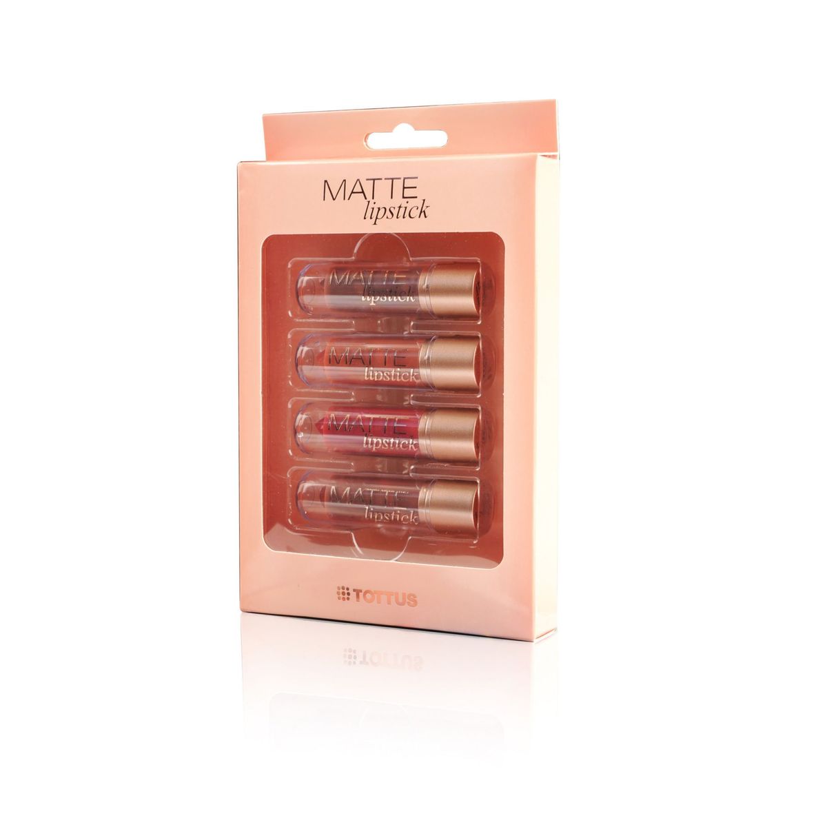TOTTUS - Set de 4 Labiales Tottus