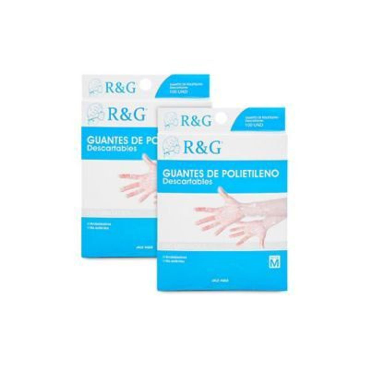 R&G - Guantes R&G Polietileno Talla M